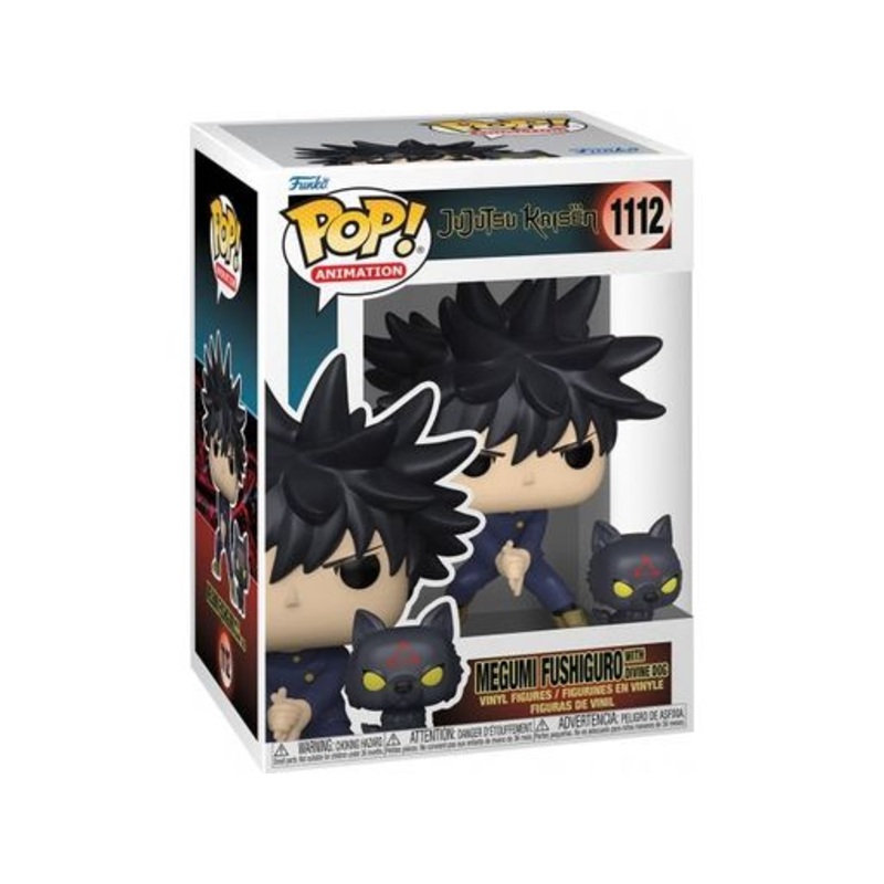 POP! - Animation - Jujutsu Kaisen - Megumi Fushiguro with Divine Dog