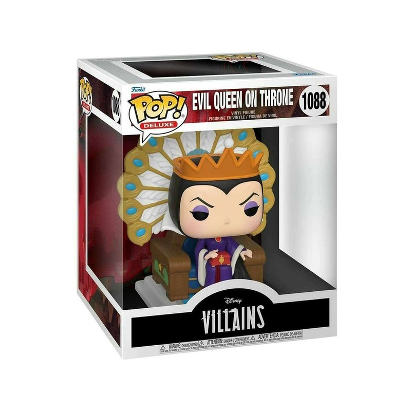 POP! - Disney - Villains - Evil Queen on Throne - Deluxe