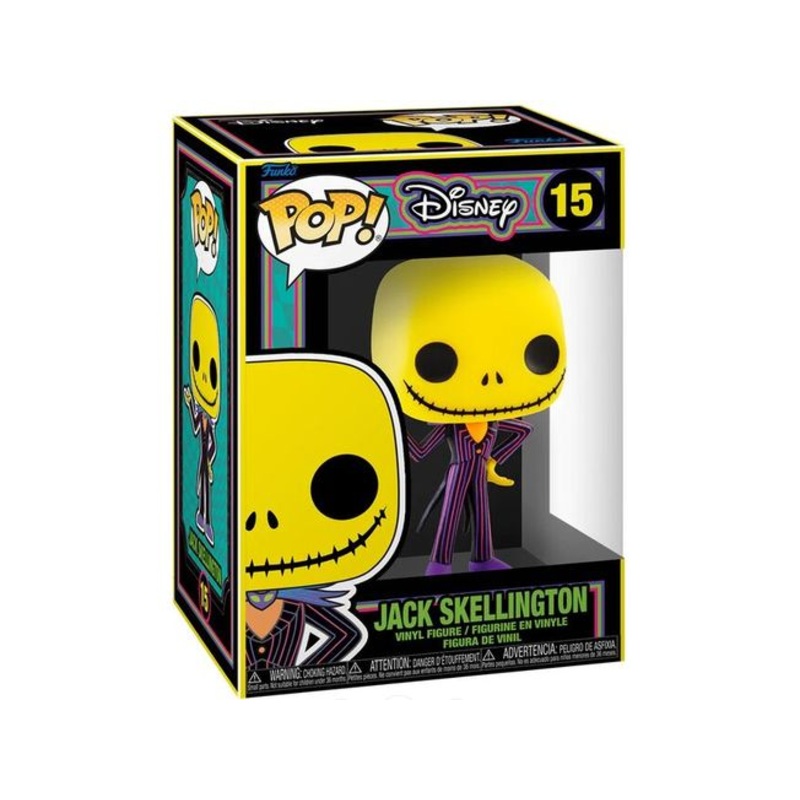 POP! - Movies - Disney - Nightmare Before Christmas - Jack Skellington (BLKLT)