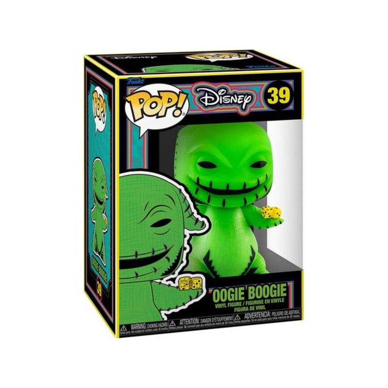 POP! - Movies - Disney - Nightmare Before Christmas - Oogie Boogie (BLKLT)
