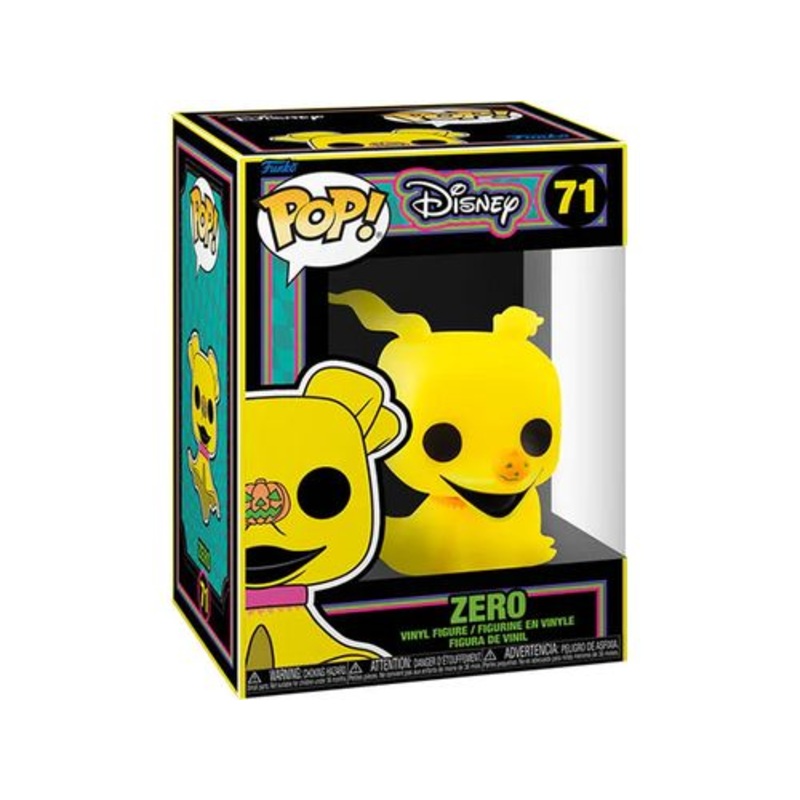 POP! - Movies - Disney - Nightmare Before Christmas - Zero (BLKLT)