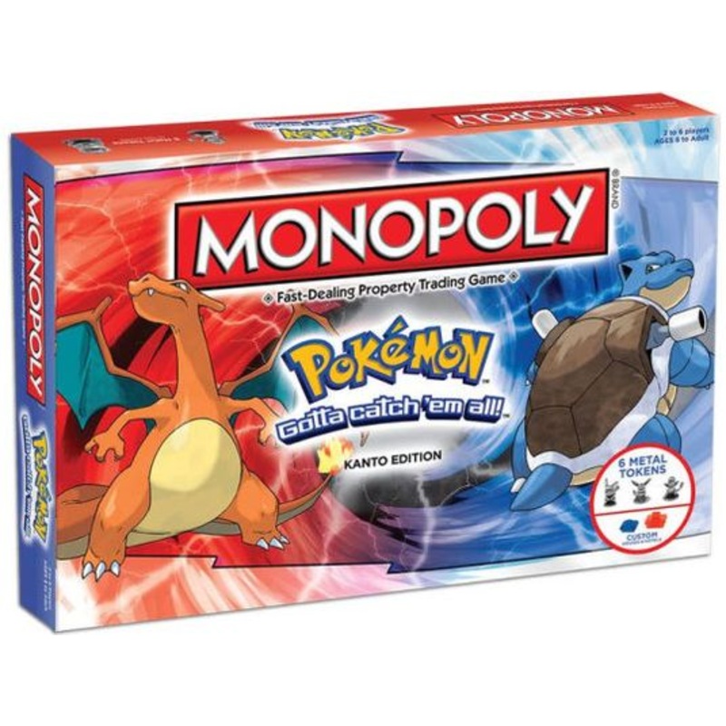 Usaopoly - Monopoly - Pokemon - Kanto Edition