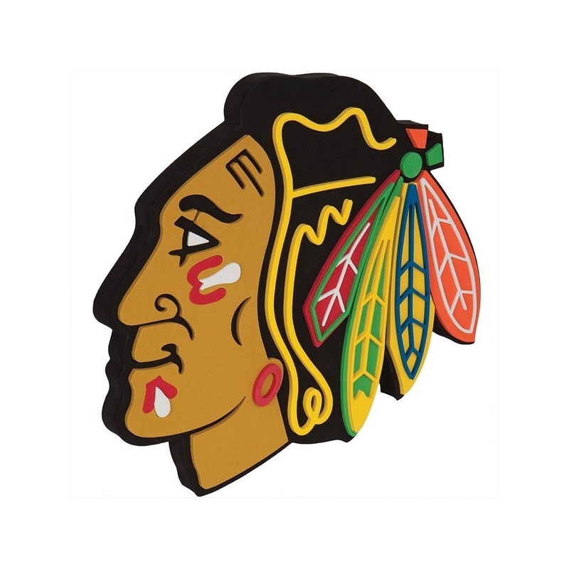 Foam Fanatics - NHL - Chicago Blackhawks - 3D Foam Logo Sign