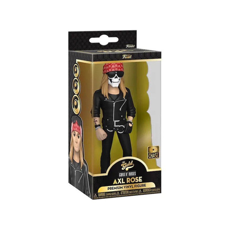 Funko - Gold - Guns N Roses - Axl Rose - Premium Figure - Chase