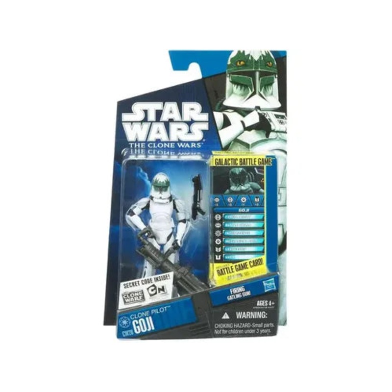 Hasbro - Star Wars - The Clone Wars - Clone Pilot Goji - Action Figure