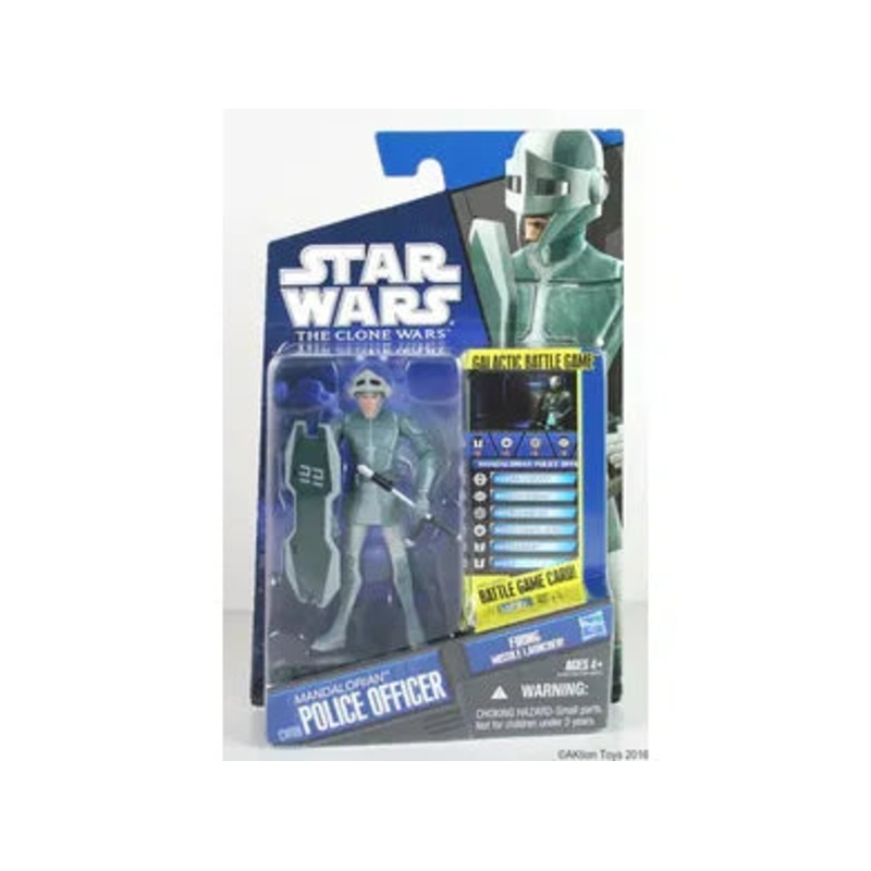 Hasbro - Star Wars - The Clone Wars - Mandalorian Police Officer - Action Figure