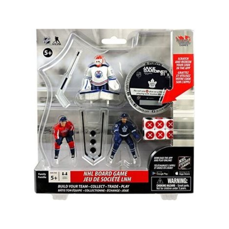 Import Dragon Figures - 2017 - Hockey - 2.5 Inch Figurine Game - C. Talbot, A.Ovechkin and J. Gardine Neuf
