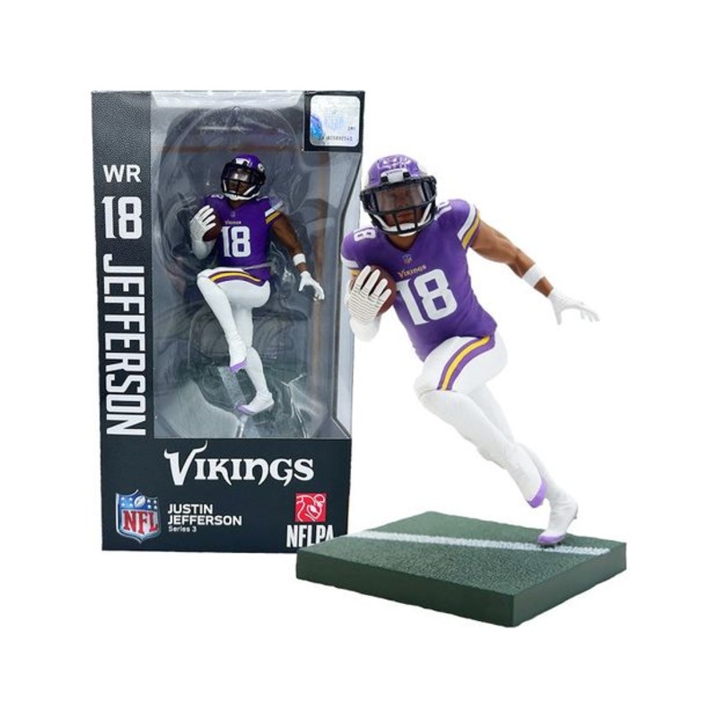 Import Dragon Figures - Minnesota Vikings - Justin Jefferson
