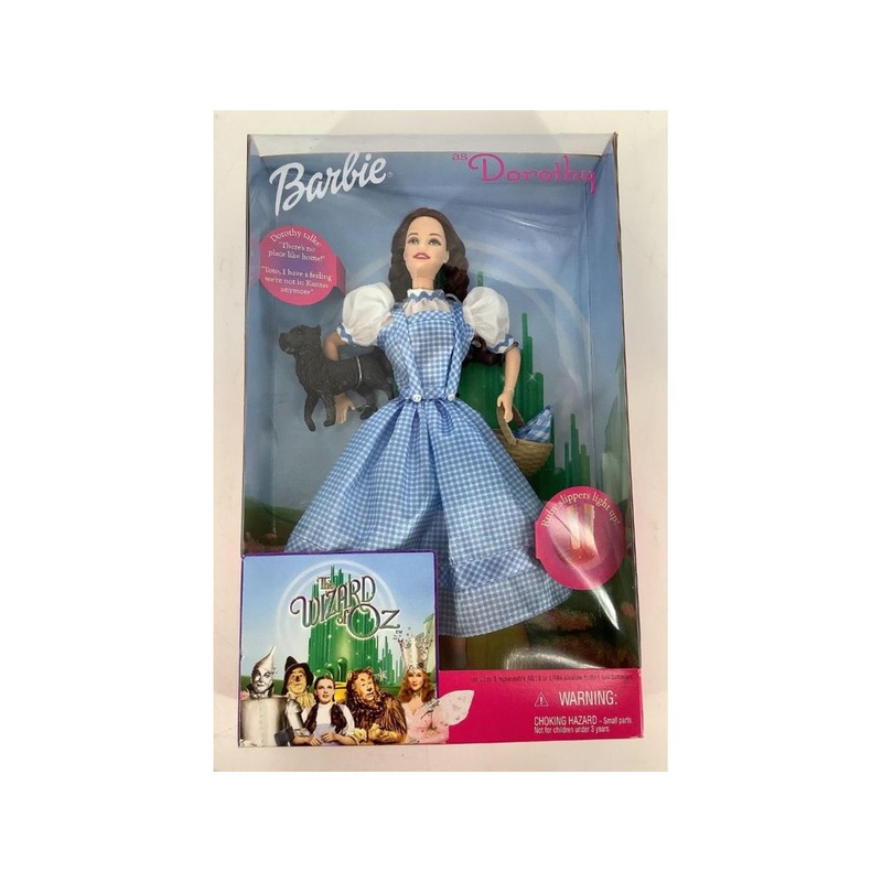 Mattel - 1999 - Wizard Of Oz - Light Up Talking Barbie As Dorothy
