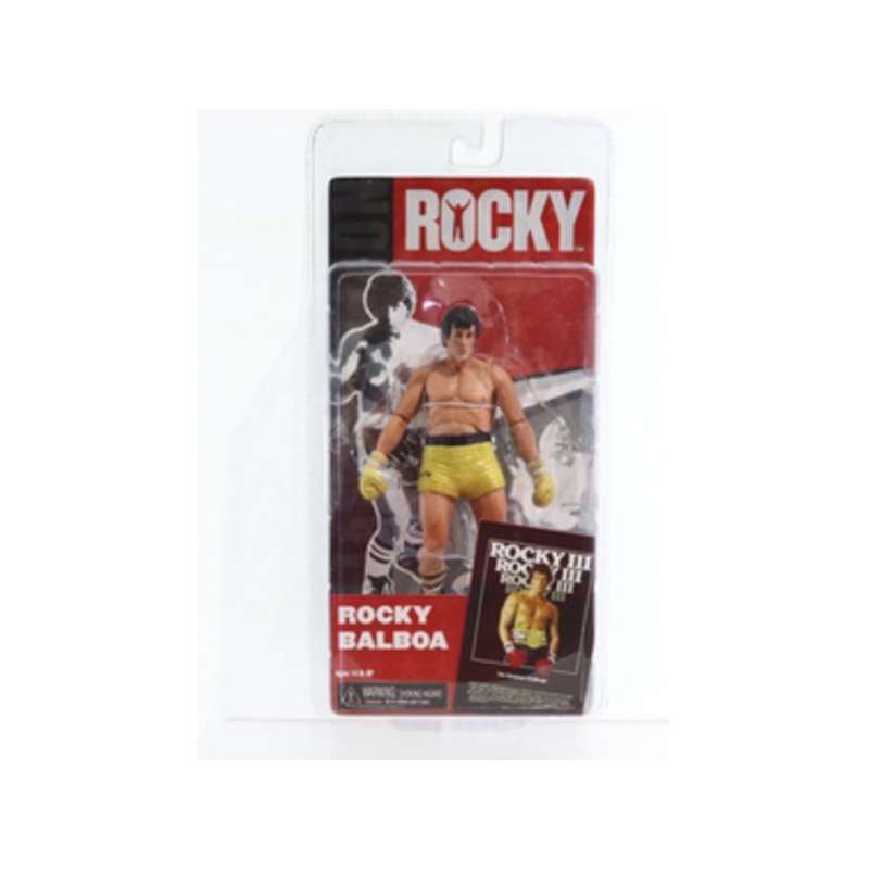 NECA - 2012 - Rocky III - Rocky Balboa in Gold Trunks - Action Figure