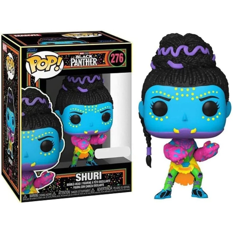 POP! - Marvel - Black Panther - Shuri (Black Light)
