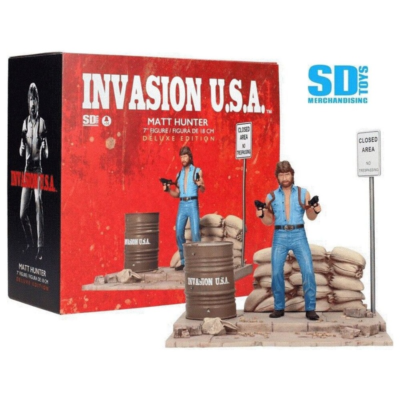 SD Toys - Invasion USA - Matt Hunter - Action Figure - Deluxe Edition