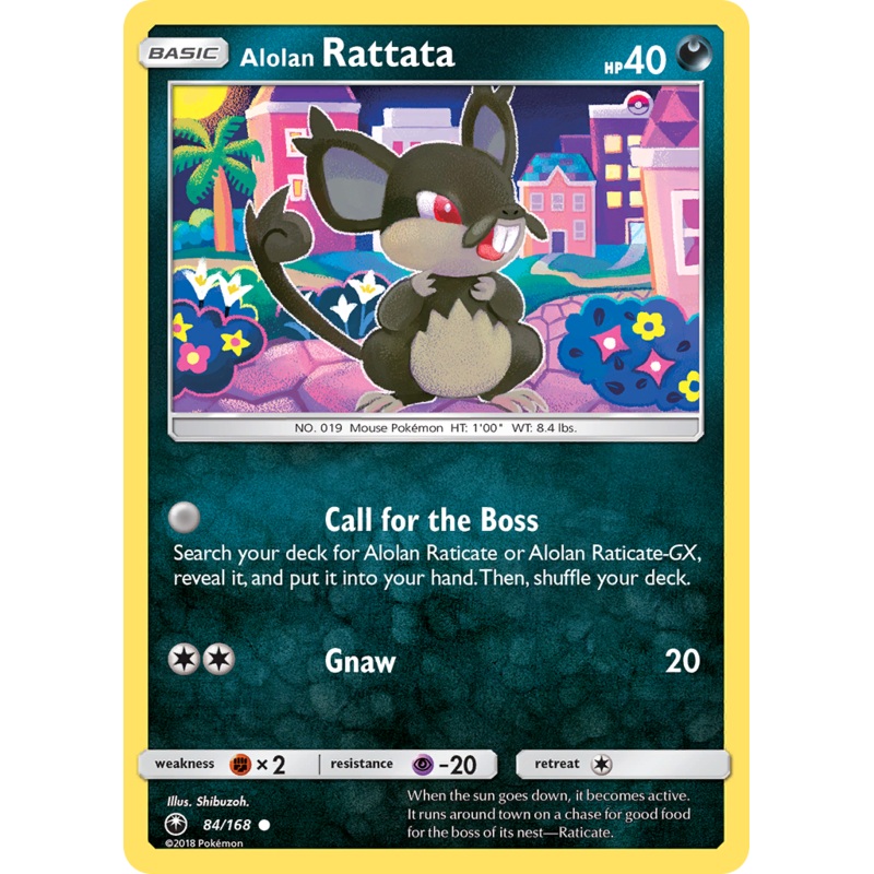 Alolan Rattata (84/168) [Sun & Moon: Celestial Storm]