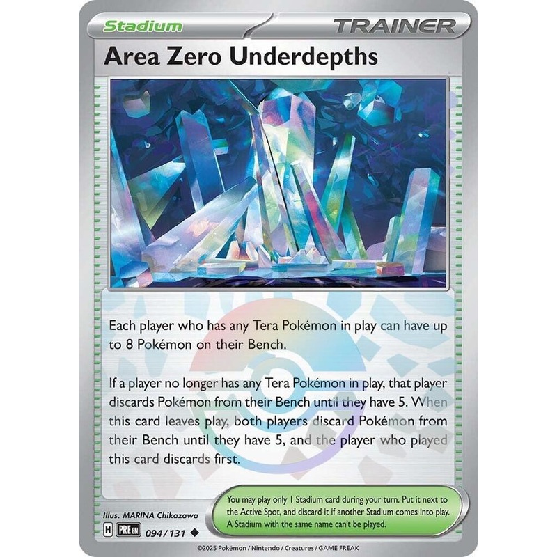 Area Zero Underdepths (094/131) (Poke Ball Pattern) [Scarlet & Violet: Prismatic Evolutions]
