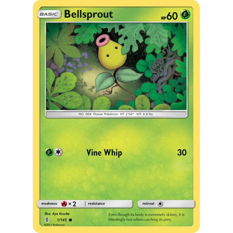 Bellsprout (1/145) [Sun & Moon: Guardians Rising]