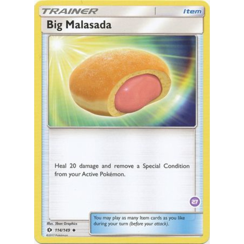 Big Malasada (114/149) (Deck Exclusive #27) [Sun & Moon: Trainer Kit - Alolan Sandslash]