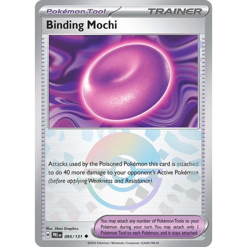 Binding Mochi (095/131) (Poke Ball Pattern) [Scarlet & Violet: Prismatic Evolutions]