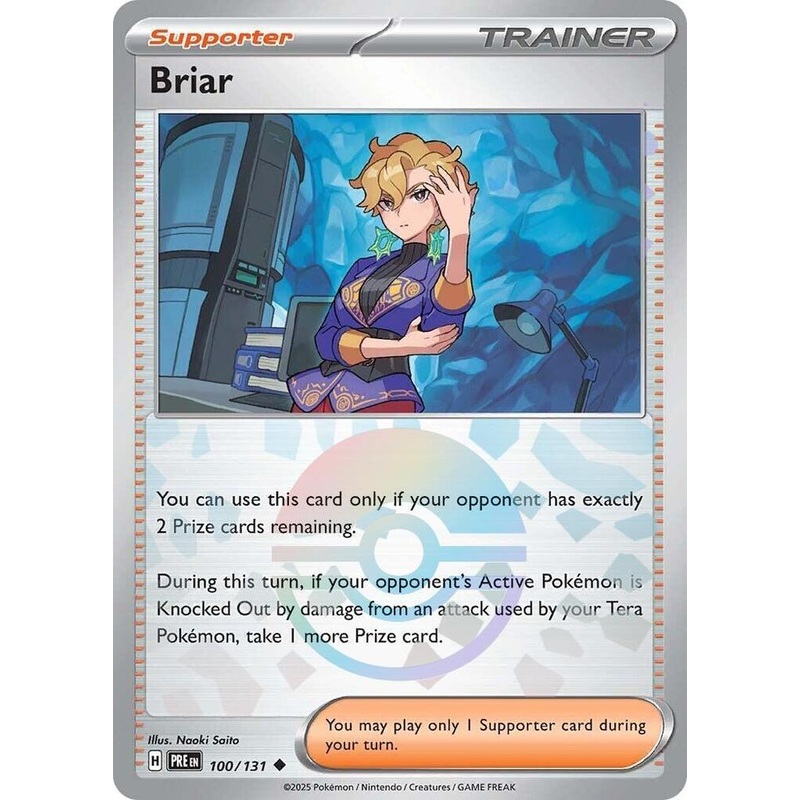 Briar (100/131) (Poke Ball Pattern) [Scarlet & Violet: Prismatic Evolutions]