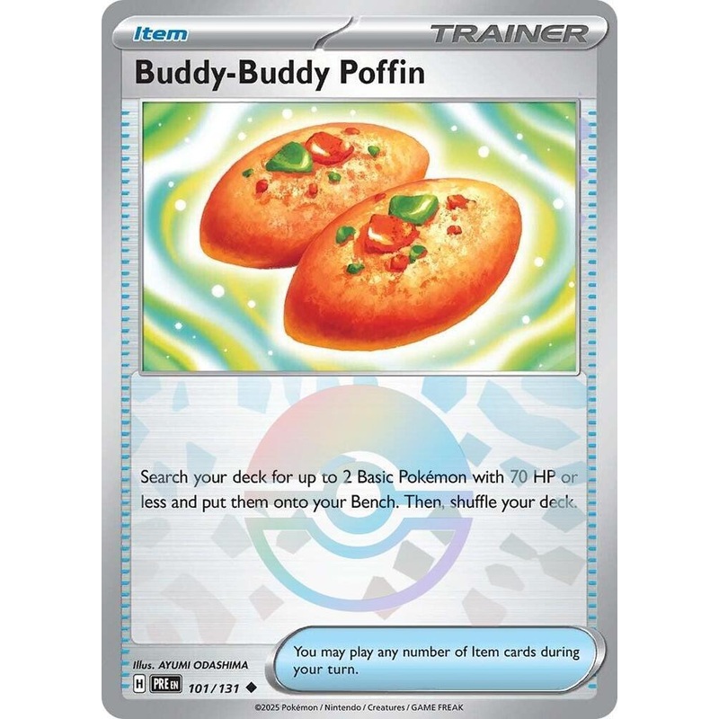 Buddy-Buddy Poffin (101/131) (Poke Ball Pattern) [Scarlet & Violet: Prismatic Evolutions]