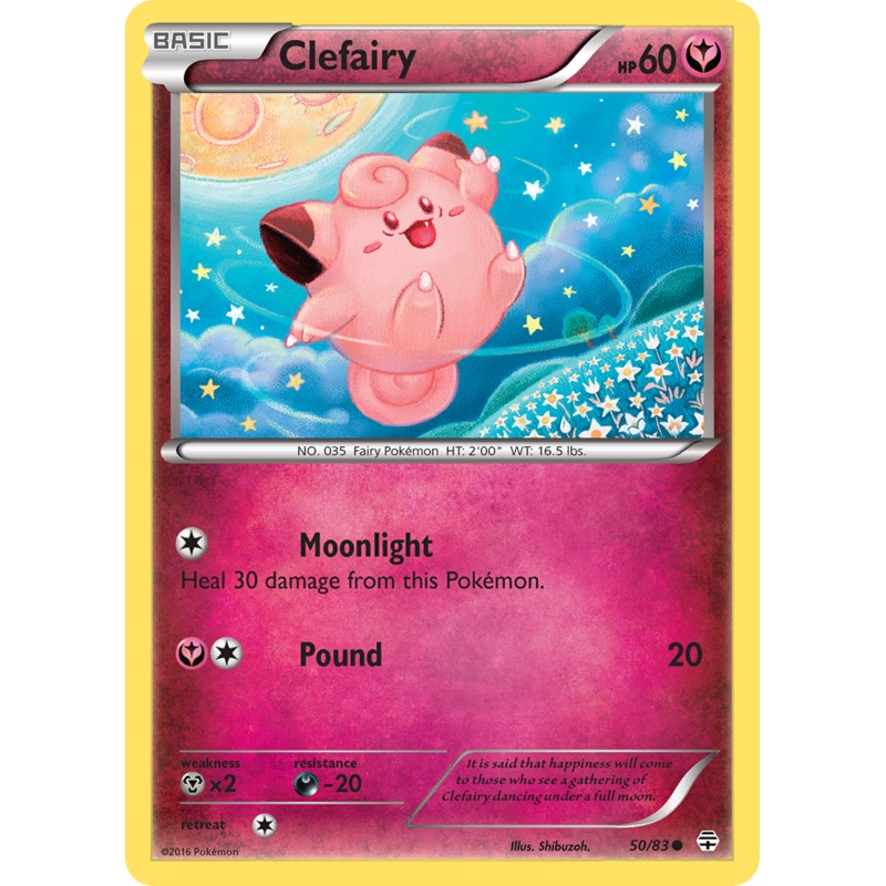Clefairy (50/83) [XY: Generations]