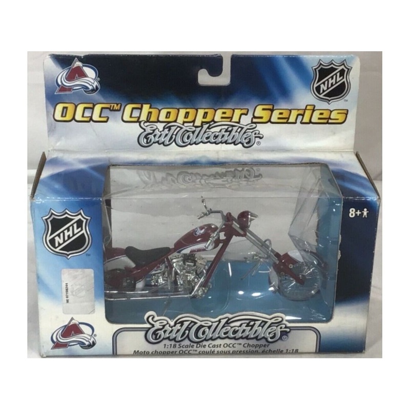 Ertl - NHL - OCC Chopper Motorcycle Series - Colorado Avalanche