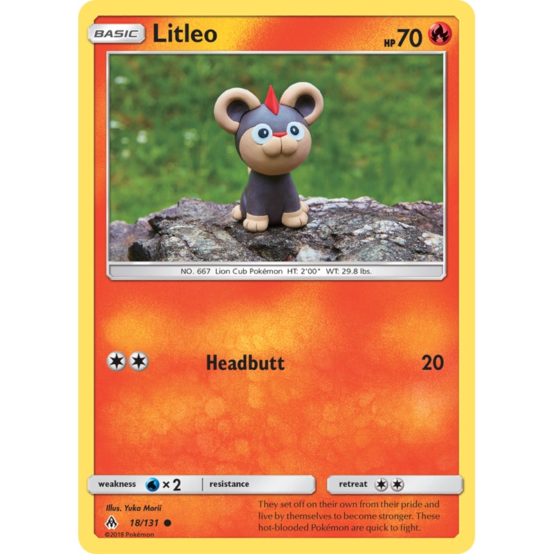 Litleo (18/131) [Sun & Moon: Forbidden Light]