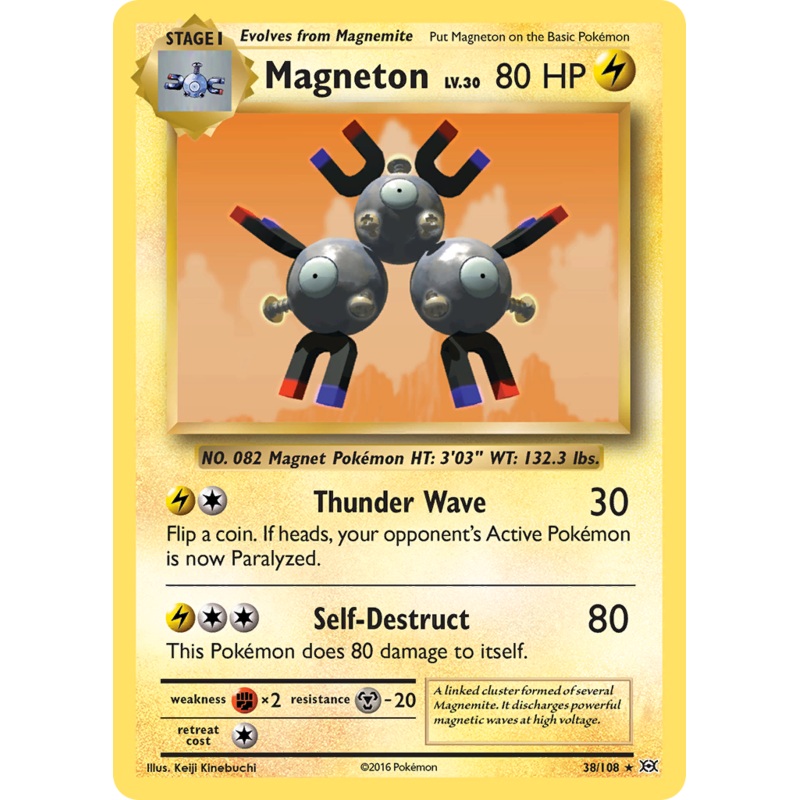 Magneton (38/108) [XY: Evolutions]