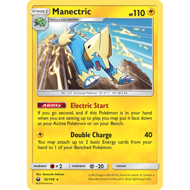 Manectric (52/168) [Sun & Moon: Celestial Storm]