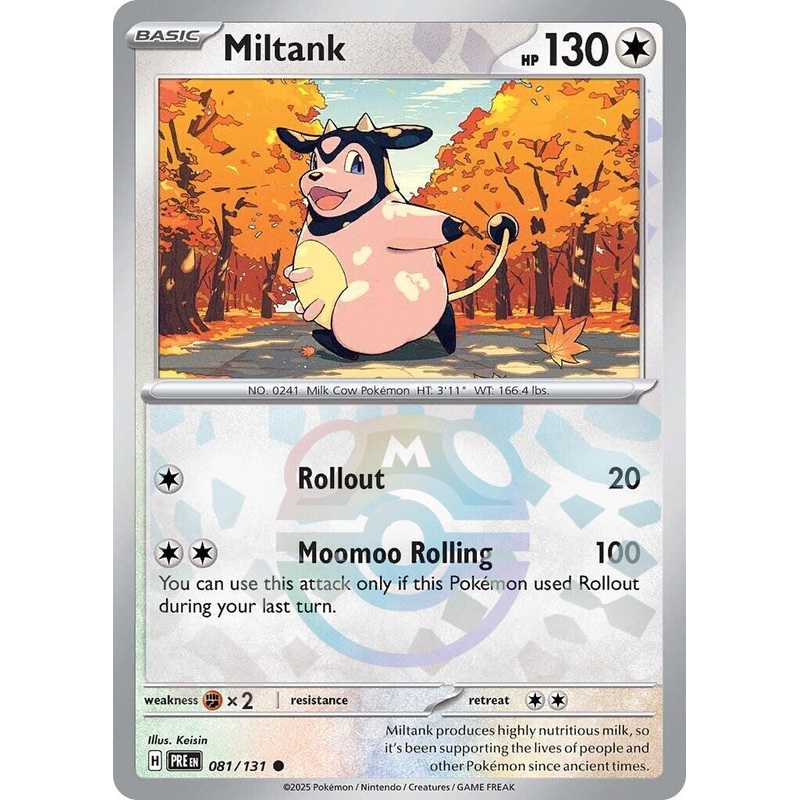 Miltank (081/131) (Master Ball Pattern) [Scarlet & Violet: Prismatic Evolutions]