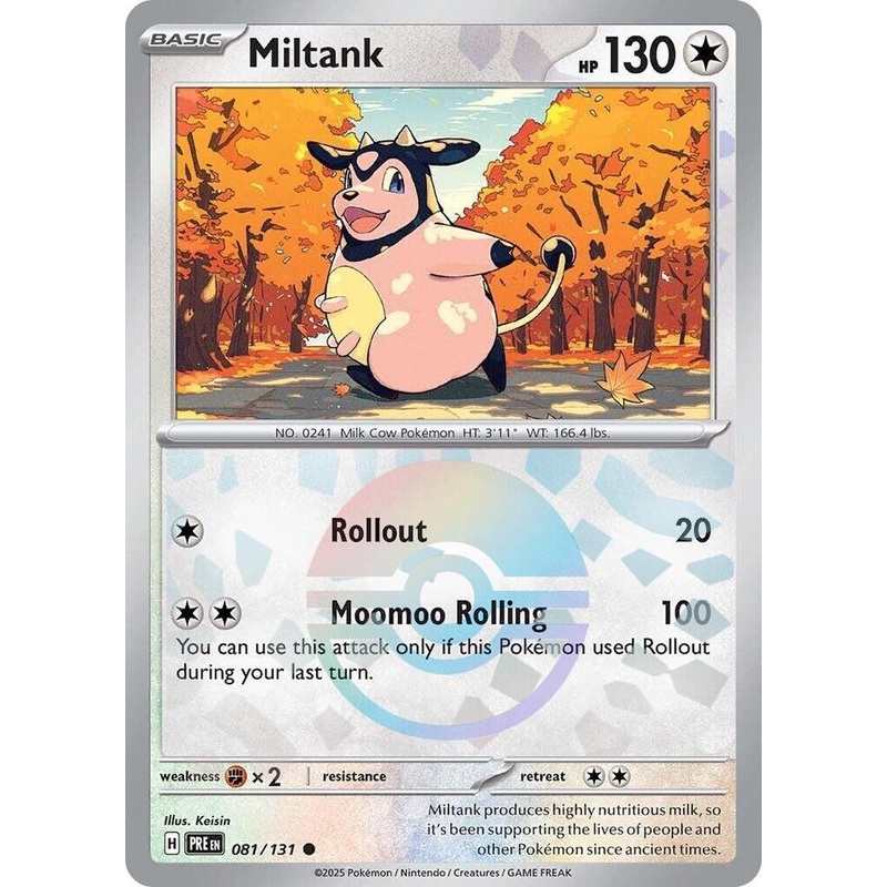 Miltank (081/131) (Poke Ball Pattern) [Scarlet & Violet: Prismatic Evolutions]
