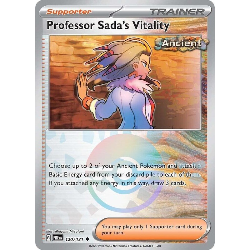 Professor Sada's Vitality (120/131) (Poke Ball Pattern) [Scarlet & Violet: Prismatic Evolutions]
