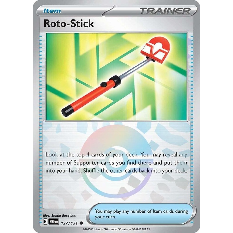 Roto-Stick (127/131) (Poke Ball Pattern) [Scarlet & Violet: Prismatic Evolutions]