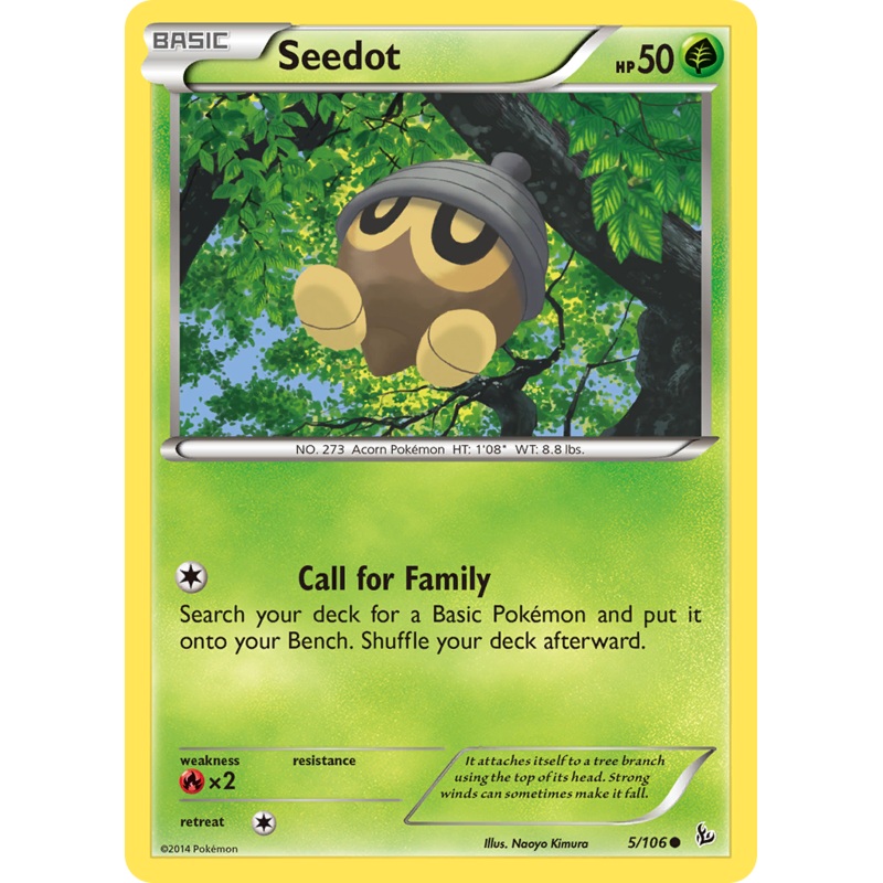 Seedot (5/106) [XY: Flashfire]