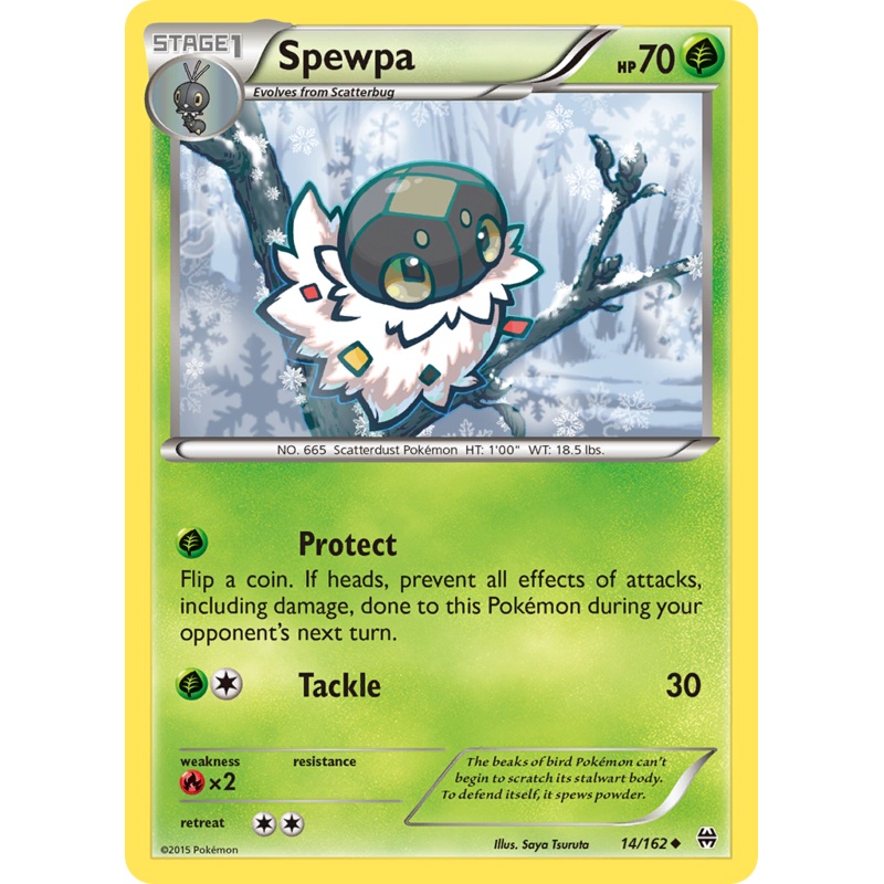 Spewpa (14/162) [XY: BREAKthrough]