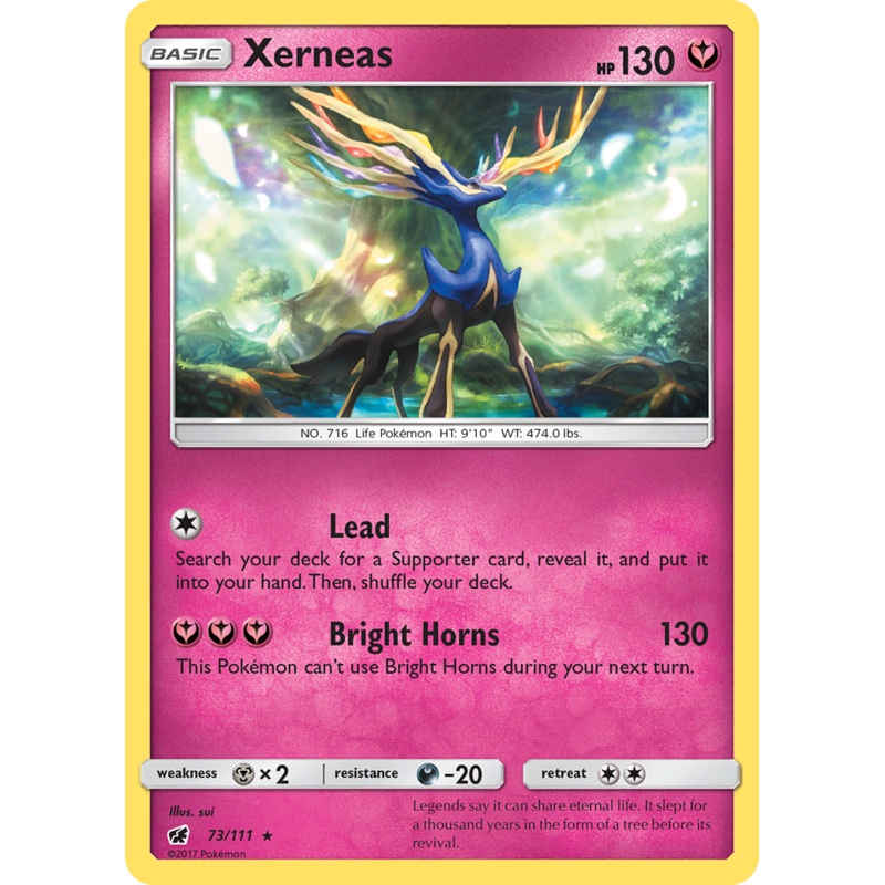 Xerneas (73/111) [Sun & Moon: Crimson Invasion]