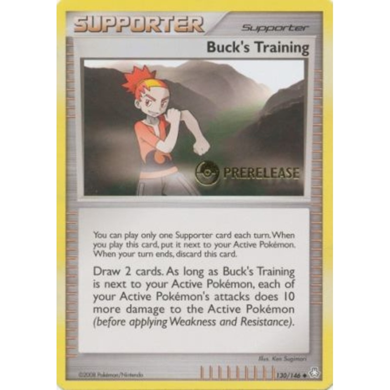 Bucks Training (130/146) (Prerelease Promo) [Diamond & Pearl: Legends Awakened]