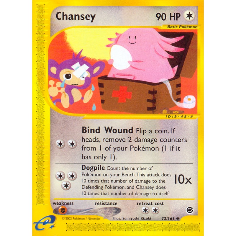 Chansey (72/165) [Expedition: Base Set]