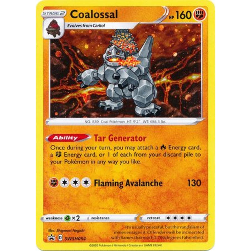 Coalossal (SWSH054) [Sword & Shield: Black Star Promos]