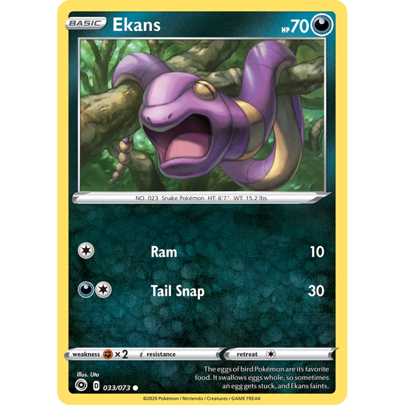 Ekans (033/073) [Sword & Shield: Champion's Path]