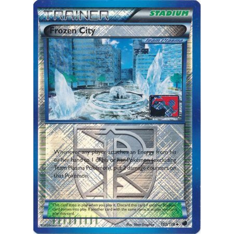 Frozen City (100/116) (Team Plasma League Promo) [Black & White: Plasma Freeze]
