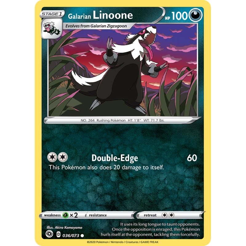 Galarian Linoone (036/073) [Sword & Shield: Champion's Path]