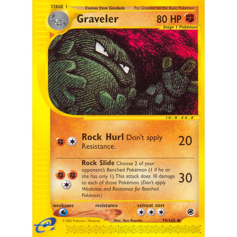 Graveler (79/165) [Expedition: Base Set]