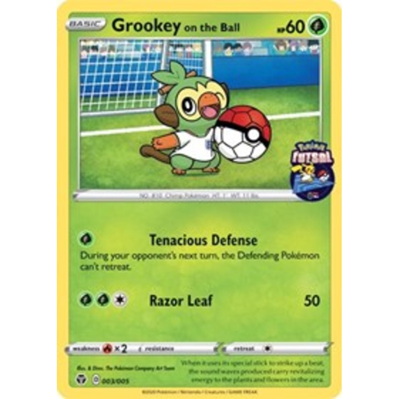Grookey on the Ball (003/005) [Miscellaneous Cards]