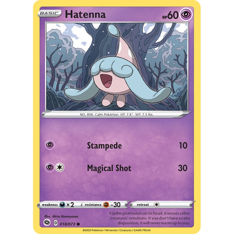 Hatenna (018/073) [Sword & Shield: Champion's Path]