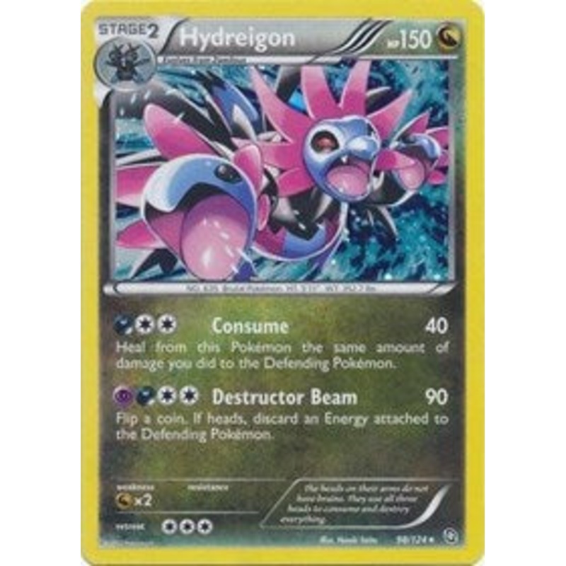 Hydreigon (98/124) (Cosmos Holo) (Blister Exclusive) [Black & White: Dragons Exalted]