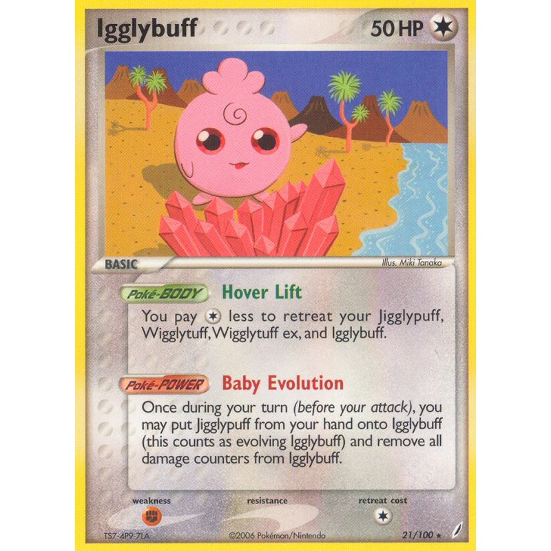 Igglybuff (21/100) [EX: Crystal Guardians]
