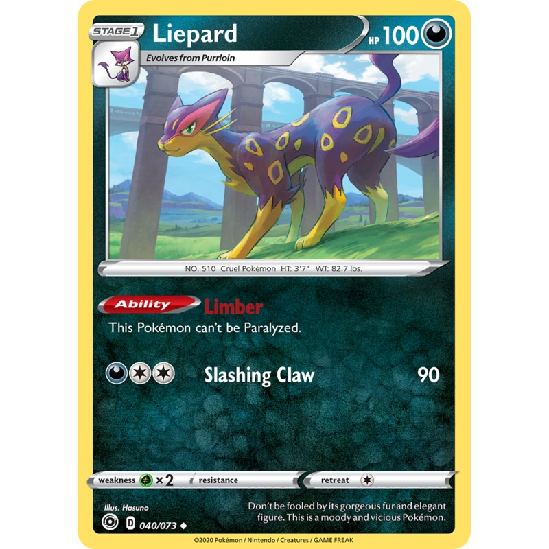 Liepard (040/073) [Sword & Shield: Champion's Path]