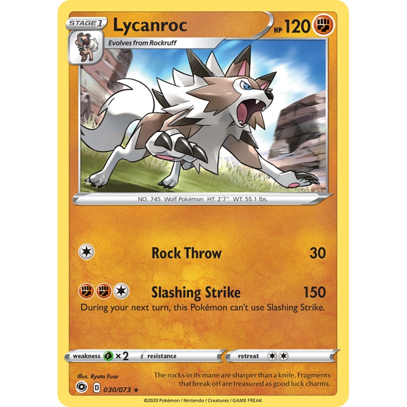 Lycanroc (030/073) [Sword & Shield: Champion's Path]