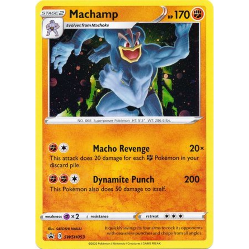 Machamp (SWSH053) [Sword & Shield: Black Star Promos]