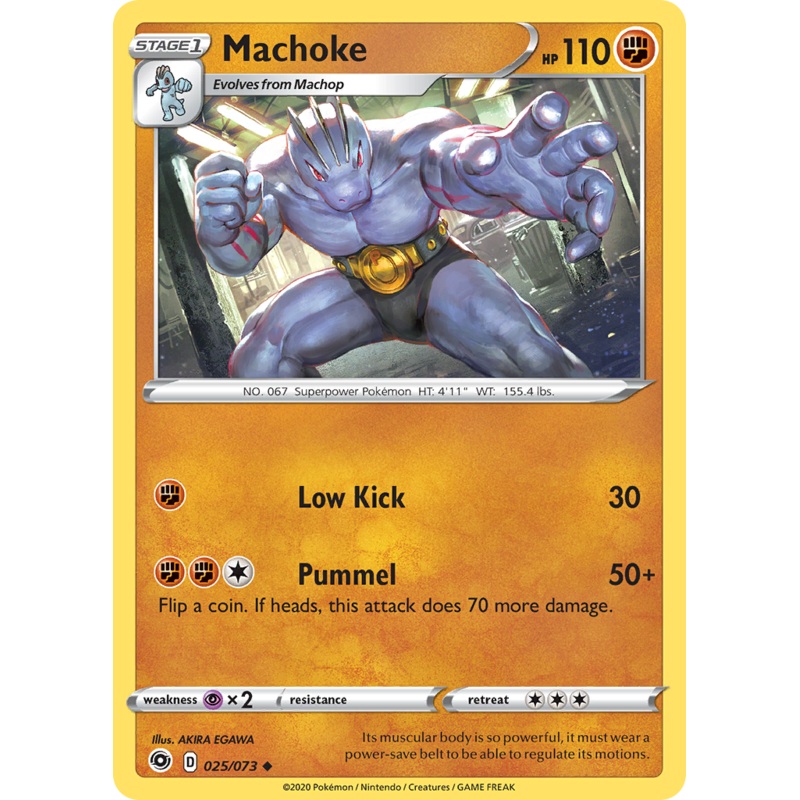 Machoke (025/073) [Sword & Shield: Champion's Path]